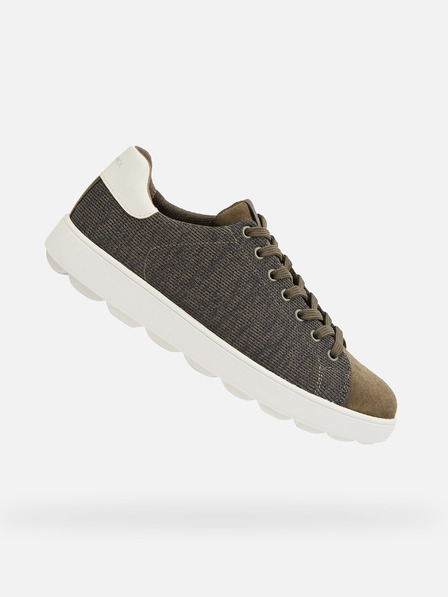 Geox Khaki pánské tenisky Geox Spherica Ecub-1