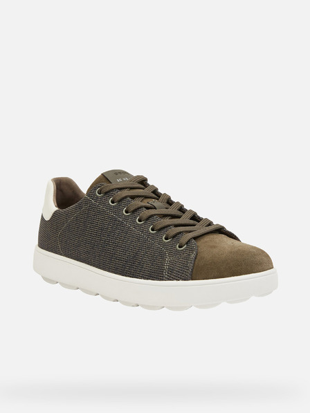Geox Khaki pánské tenisky Geox Spherica Ecub-1