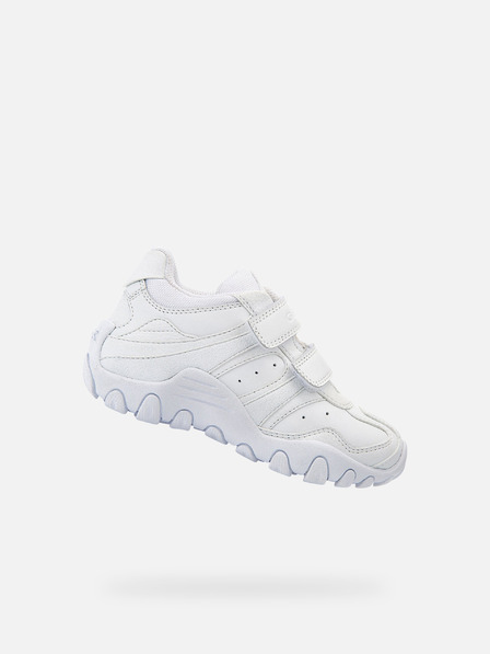 Geox Bílé chlapecké tenisky Geox Crush