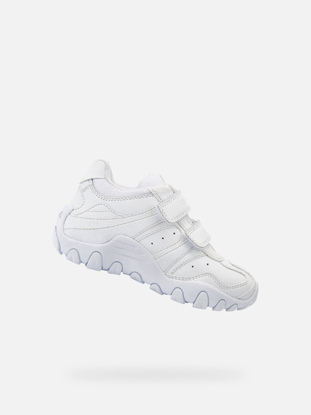 Geox Bílé chlapecké tenisky Geox Crush