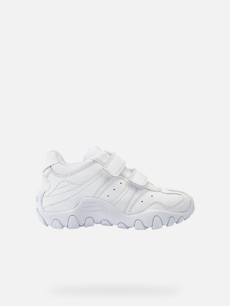 Geox Bílé chlapecké tenisky Geox Crush