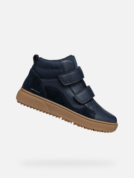 Geox Modré chlapecké tenisky Geox Theleven  B Abx