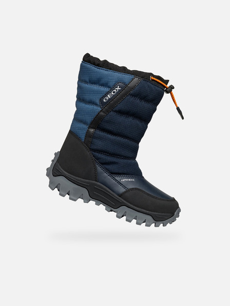 Geox Modrá chlapecká zimní obuv Geox Himalaya Abx