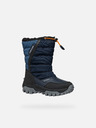 Geox Modrá chlapecká zimní obuv Geox Himalaya Abx