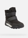 Geox Černá chlapecká zimní obuv Geox Trekkyup  B Abx