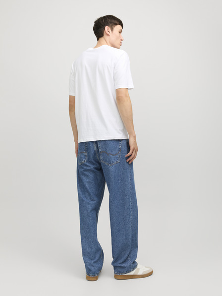 Jack & Jones Bílé pánské tričko Jack & Jones Aruba