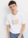 Jack & Jones Bílé pánské tričko Jack & Jones Aruba