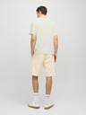 Jack & Jones Béžové pánské tričko Jack & Jones Aruba
