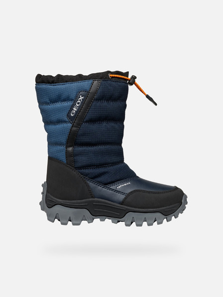 Geox Modrá chlapecká zimní obuv Geox Himalaya Abx