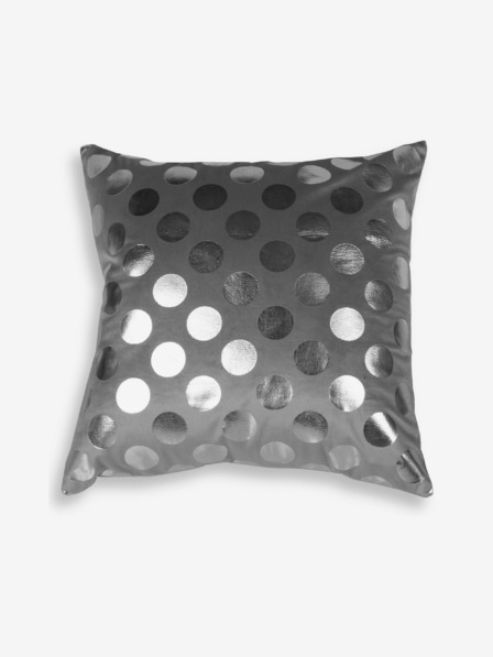 Edoti Dekorční povlknapolštář Dots   - stříbrný EDOTI