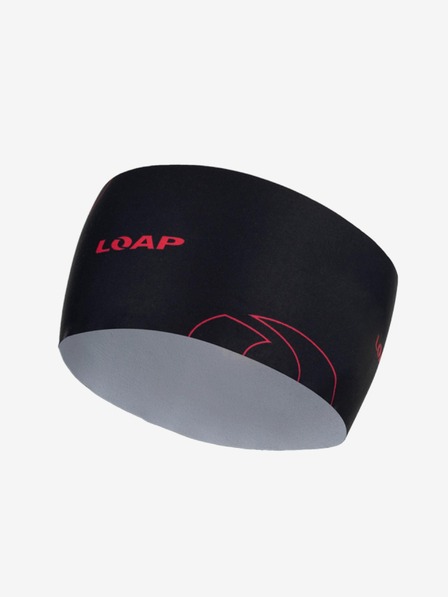 Loap Červeno-černá pánská sportovní čelenka LOAP Zal