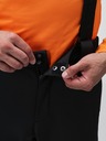 Loap Černé pánské lyžařské softshellové kalhoty LOAP Lupnar