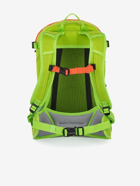 Loap Oranžovo-zelený turistický batoh 25 l LOAP Alpinex 25