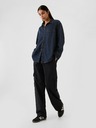 GAP Chambray oversize košile Big Shirt GAP
