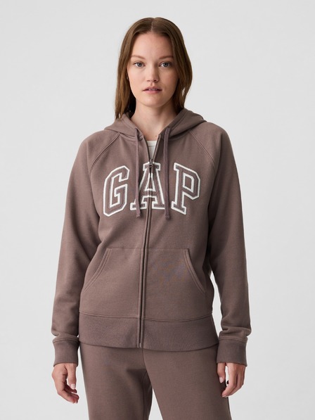 GAP Mikina na zip s logem GAP