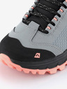 ALPINE PRO Černo-šedé dámské outdoorové boty s membránou PTX ALPINE PRO Kneiffe
