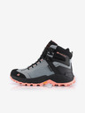 ALPINE PRO Černo-šedé dámské outdoorové boty s membránou PTX ALPINE PRO Kneiffe