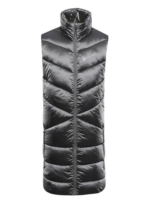 ALPINE PRO Pánská prošívaná vesta hi-therm ALPINE PRO NORF modrá