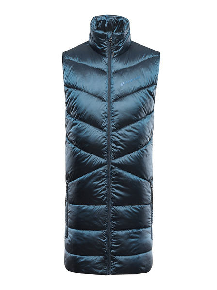 ALPINE PRO Pánská prošívaná vesta hi-therm ALPINE PRO NORF modrá
