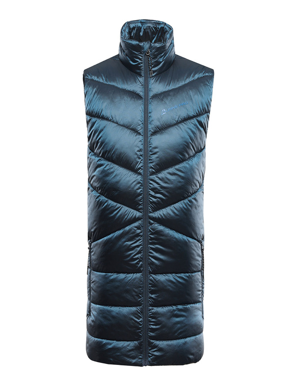 ALPINE PRO Pánská prošívaná vesta hi-therm ALPINE PRO NORF modrá