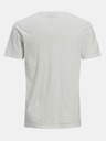 Jack & Jones Krémové tričko s knoflíky Jack & Jones Esplit