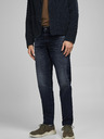 Jack & Jones Tmavě modré slim džíny Jack & Jones Mike