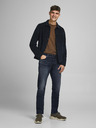 Jack & Jones Tmavě modré slim džíny Jack & Jones Mike