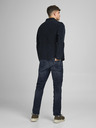 Jack & Jones Tmavě modré slim džíny Jack & Jones Mike