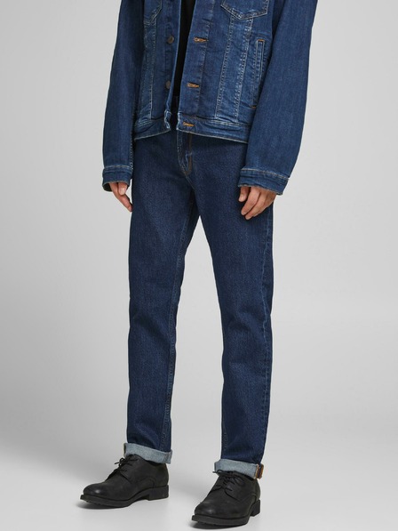 Jack & Jones Tmavě modré straight fit džíny Jack & Jones Clark