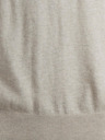Jack & Jones Béžový pánský žíhaný basic svetr Jack & Jones Emil