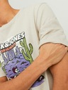 Jack & Jones Béžové pánské tričko Jack & Jones After Life