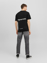 Jack & Jones Černé pánské tričko Jack & Jones Vesterbro