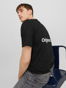 Jack & Jones Černé pánské tričko Jack & Jones Vesterbro