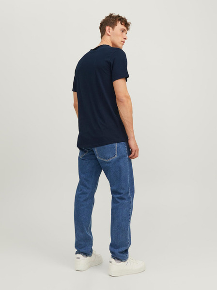 Jack & Jones Tmavě modré pánské tričko Jack & Jones Basher