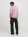 Jack & Jones Světle růžová pánská mikina Jack & Jones Vesterbro