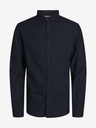 Jack & Jones Tmavě modrá pánská košile Jack & Jones Maze
