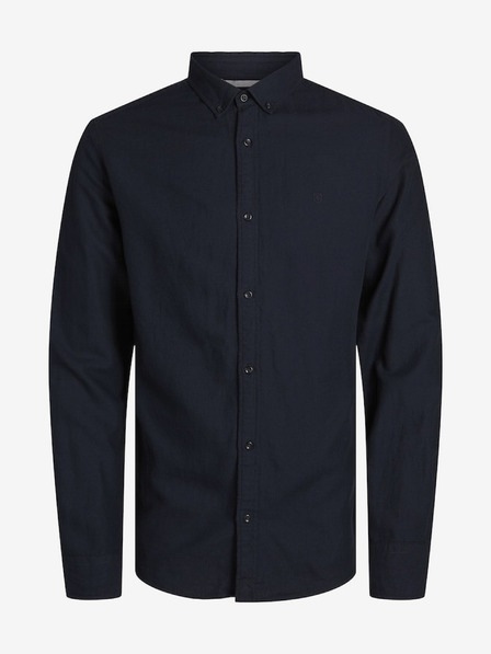 Jack & Jones Tmavě modrá pánská košile Jack & Jones Maze