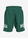 Jack & Jones Tmavě zelené pánské teplákové kraťasy Jack & Jones Cory