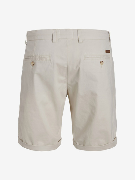 Jack & Jones Krémové pánské chino kraťasy Jack & Jones Marco