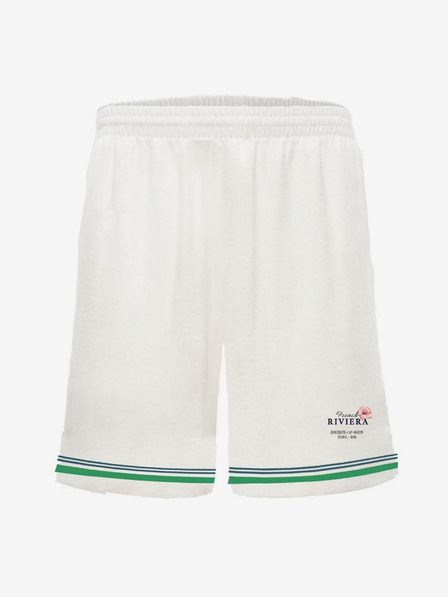 Jack & Jones Bílé pánské kraťasy Jack & Jones Riviera