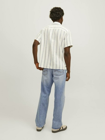 Jack & Jones Světle modré pánské straight fit džíny Jack & Jones Chris