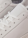 Jack & Jones Bílé pánské kožené tenisky Jack & Jones Radcliffe