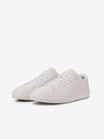 Jack & Jones Bílé pánské kožené tenisky Jack & Jones Radcliffe