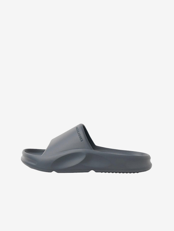 Jack & Jones Šedé pánské pantofle Jack & Jones Status