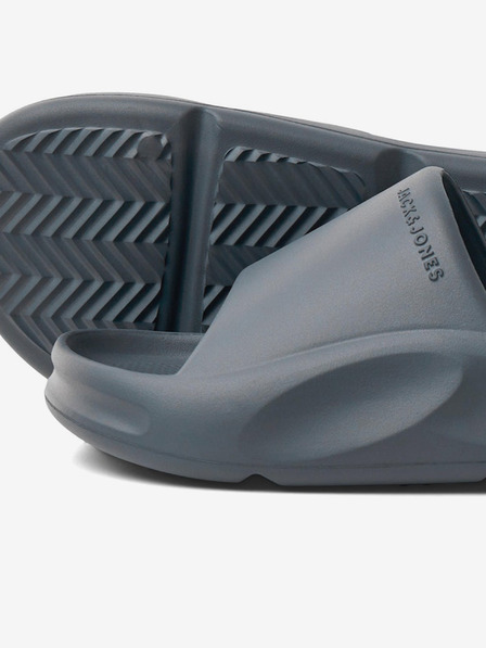 Jack & Jones Šedé pánské pantofle Jack & Jones Status