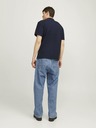 Jack & Jones Tmavě modré pánské polo tričko Jack & Jones Johnny
