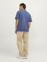 Jack & Jones Modré pánské polo tričko Jack & Jones William