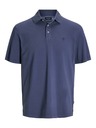 Jack & Jones Modré pánské polo tričko Jack & Jones William