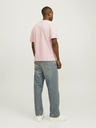Jack & Jones Světle růžové pánské tričko Jack & Jones Vesterbro