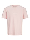 Jack & Jones Světle růžové pánské tričko Jack & Jones Vesterbro
